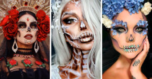 18 Maquillajes de Catrina glam para que puedas brillar esta Noche de Brujas