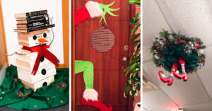 15 Buenísimas decoraciones navideñas de último momento para tu aldea Godín